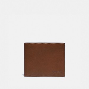 Coach 3 In 1 Wallet Calf Leather/Saddle | COH866702