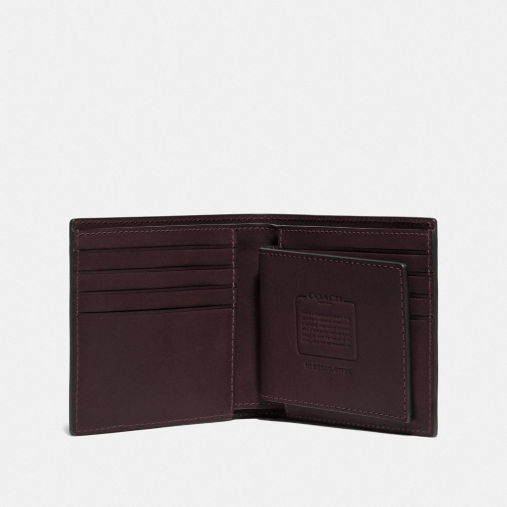 Coach 3 In 1 Wallet Calf Leather/Mahogany Brown | COH866695