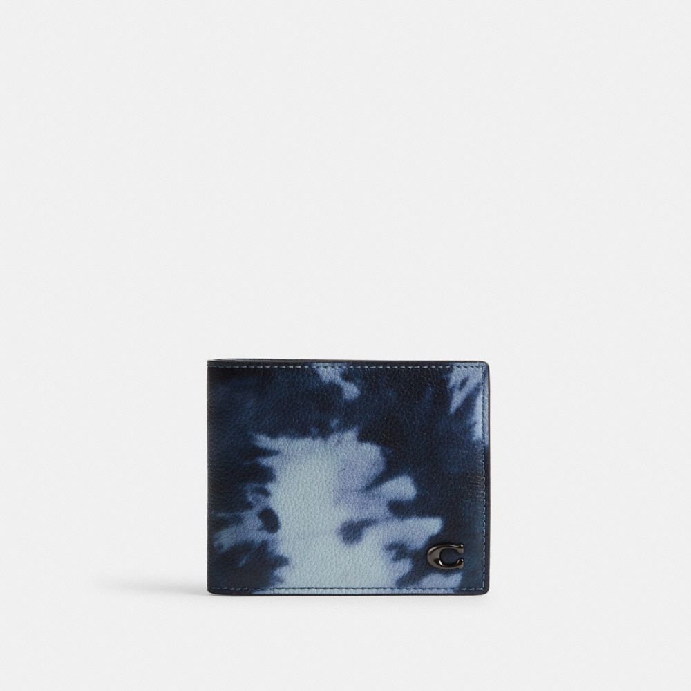 Coach 3 In 1 Wallet With Tie Dye Print Midnight Navy Multi | COH866726