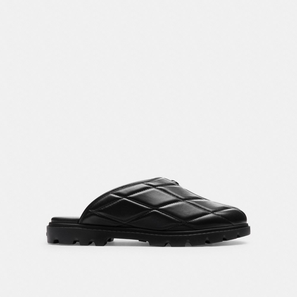 Coach Alyssa Clog With Quilting Black | COH865766