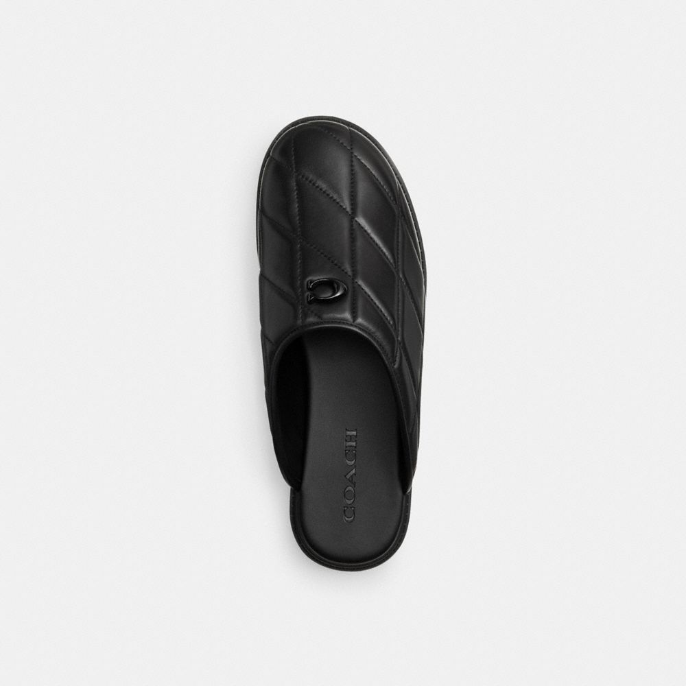 Coach Alyssa Clog With Quilting Black | COH865766
