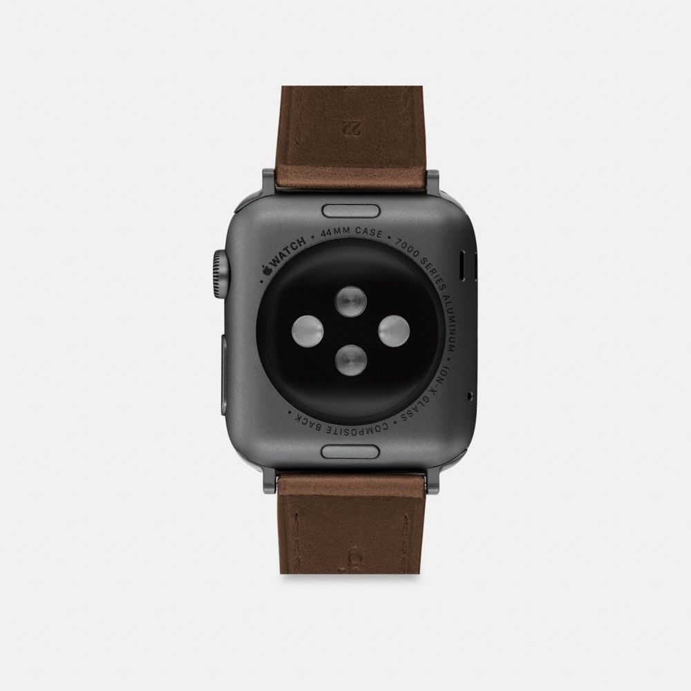 Coach Apple Watch® Strap, 42 Mm And 44 Mm Saddle | COH866967