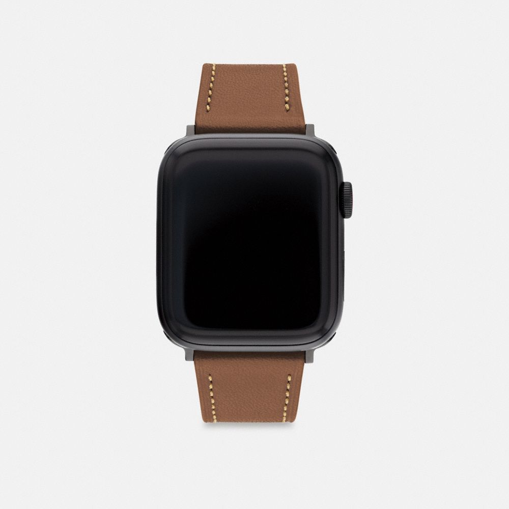 Coach Apple Watch® Strap, 42 Mm And 44 Mm Saddle | COH866967