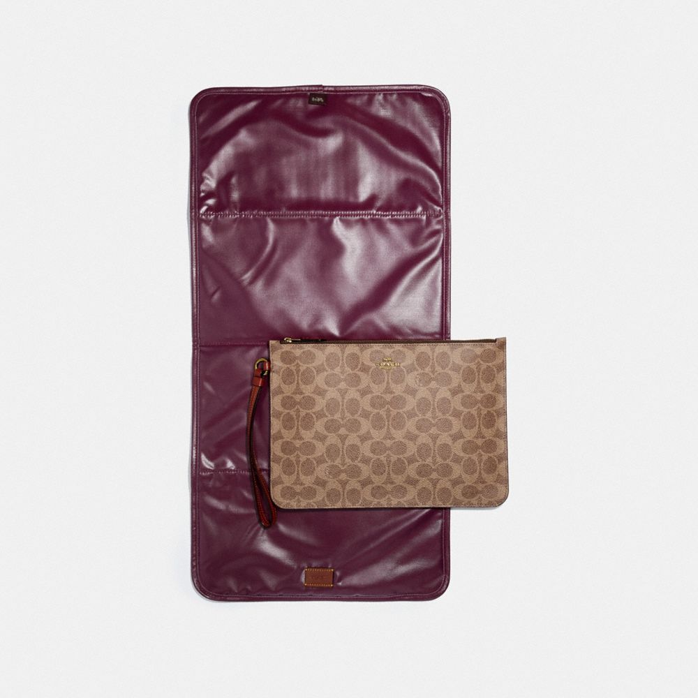 Coach Baby Backpack In Signature Canvas Brass/Tan/Rust | COH865469