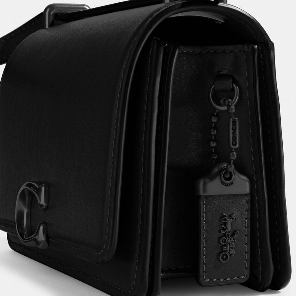 Coach Bandit Crossbody Bag Luxe Refined Calf Leather/Matte Black/Black | COH865207
