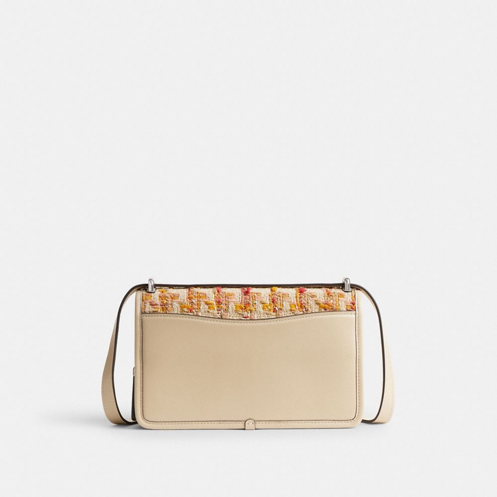 Coach Bandit Shoulder Bag In Tweed Silver/Neutral Multi | COH865340
