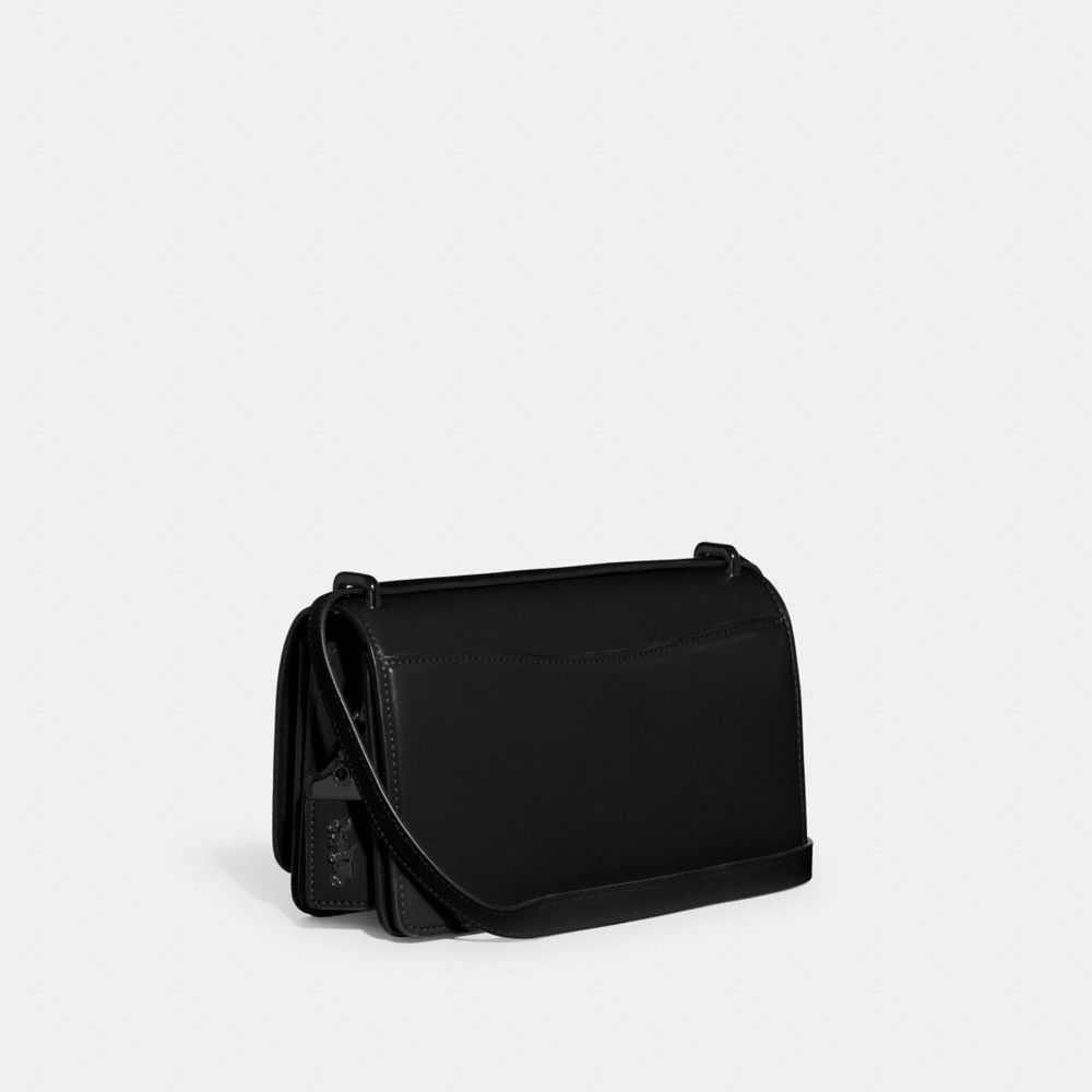 Coach Bandit Shoulder Bag Luxe Refined Calf Leather/Matte Black/Black | COH865199
