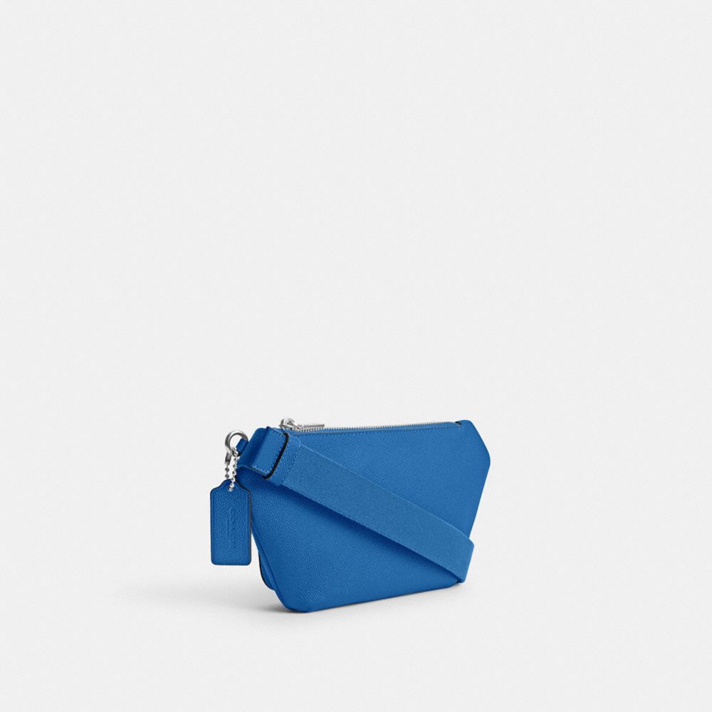 Coach Belt Bag With Signature Canvas Interior Detail Blueberry | COH866537