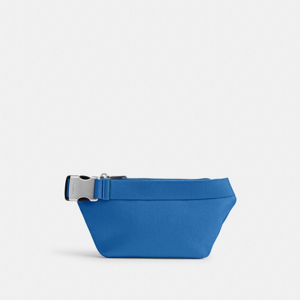 Coach Belt Bag With Signature Canvas Interior Detail Blueberry | COH866537