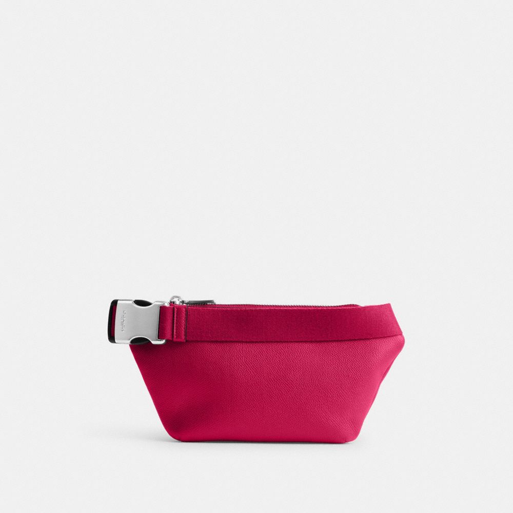 Coach Belt Bag With Signature Canvas Interior Detail Dragon Fruit | COH865189