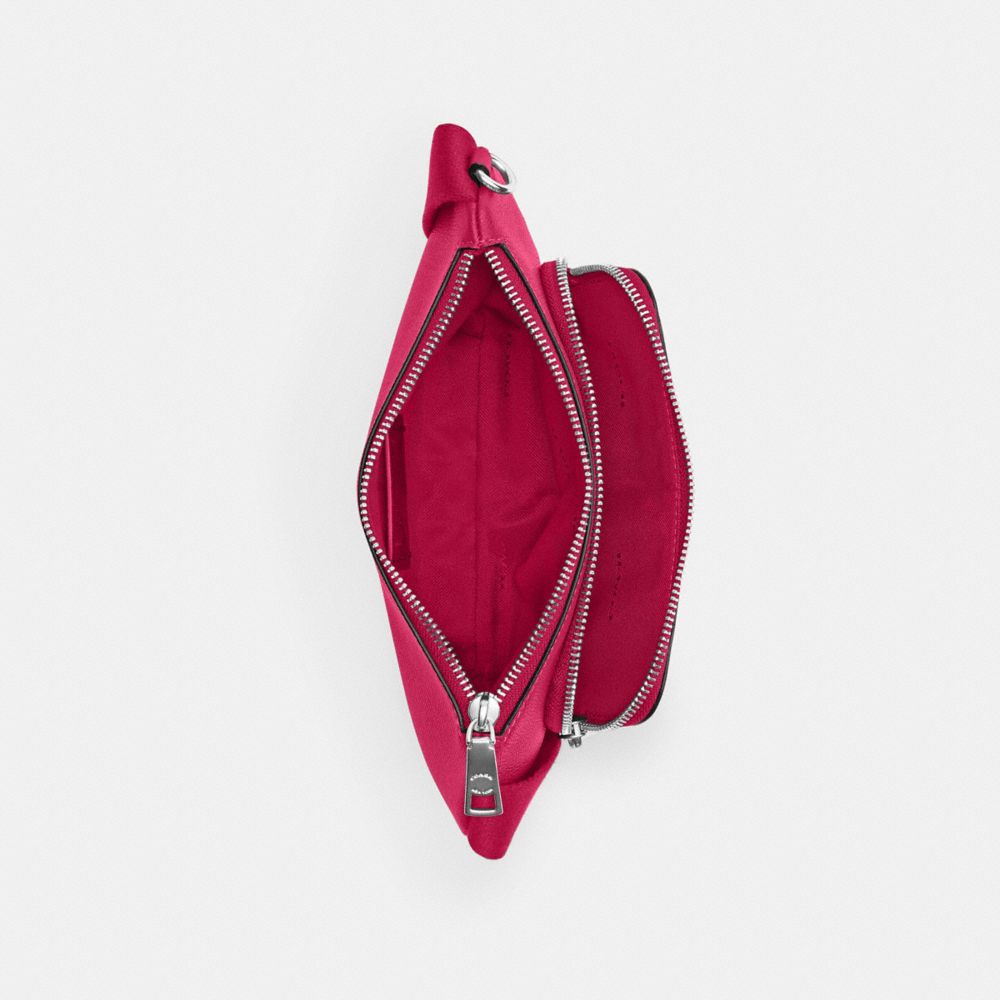 Coach Belt Bag With Signature Canvas Interior Detail Dragon Fruit | COH865189