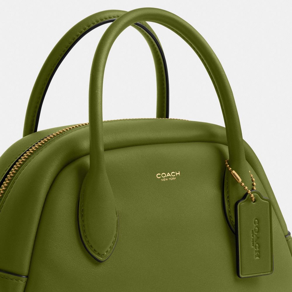 Coach Borough Bowling Bag B4/Dark Lime | COH865121