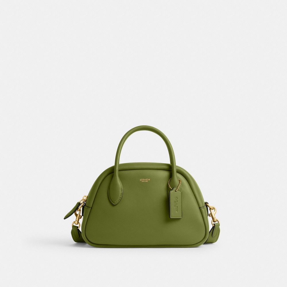 Coach Borough Bowling Bag B4/Dark Lime | COH865121