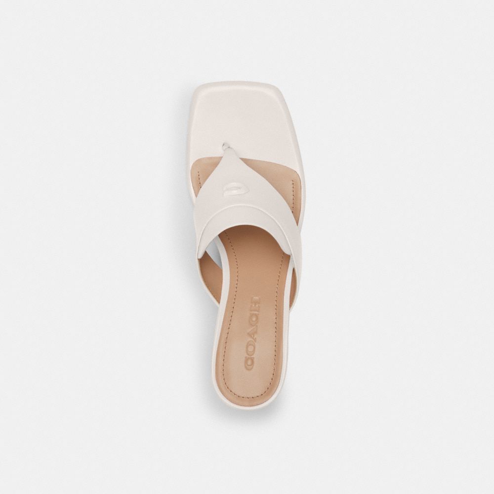 Coach Bree Sandal Chalk | COH865853