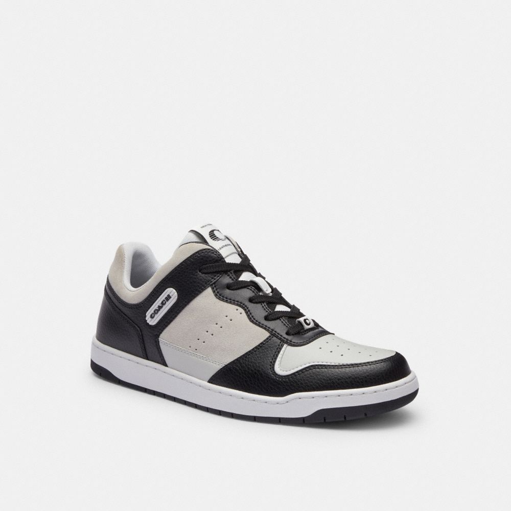 Coach C201 Sneaker Black/Light Grey | COH866806