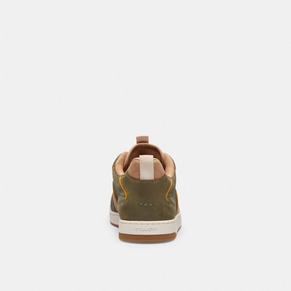 Coach C203 Sneaker In Signature Canvas Army Green | COH866779