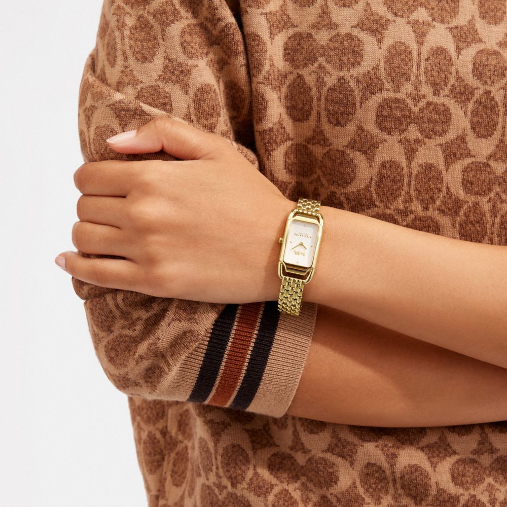 Coach Cadie Watch, 20 Mm X 32.5 Mm Gold | COH866269