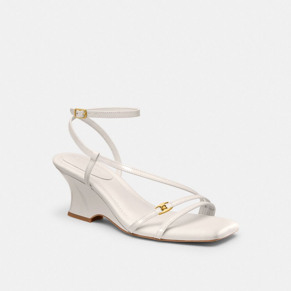 Coach Cait Sandal Chalk | COH865727