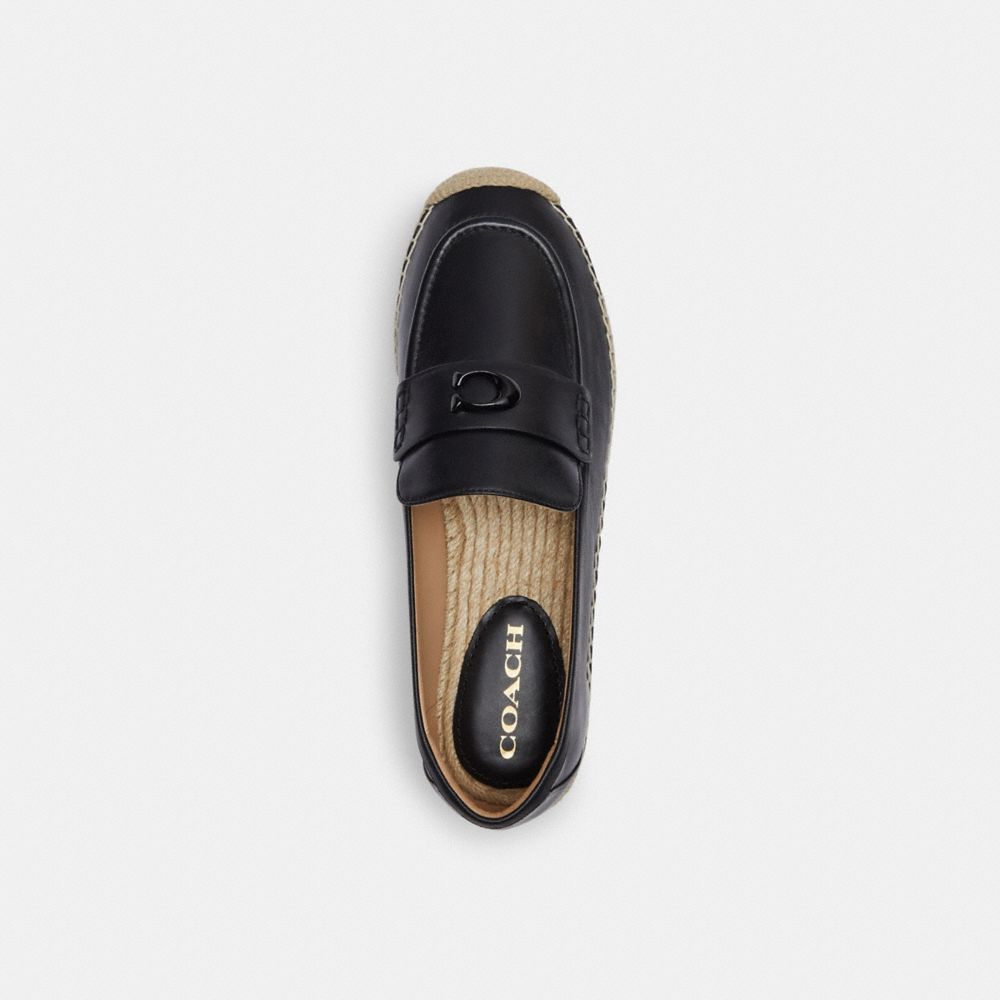 Coach Camilla Espadrille Black | COH865769