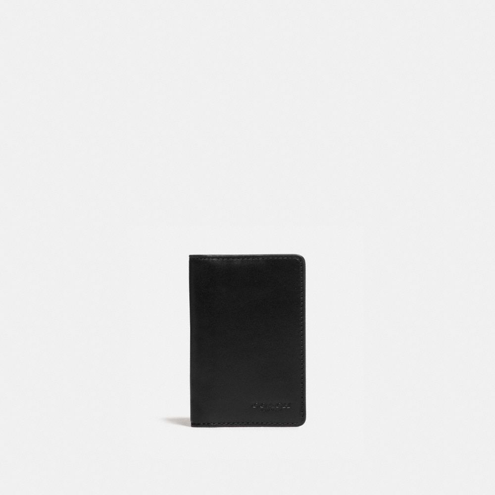 Coach Card Wallet Black | COH865664