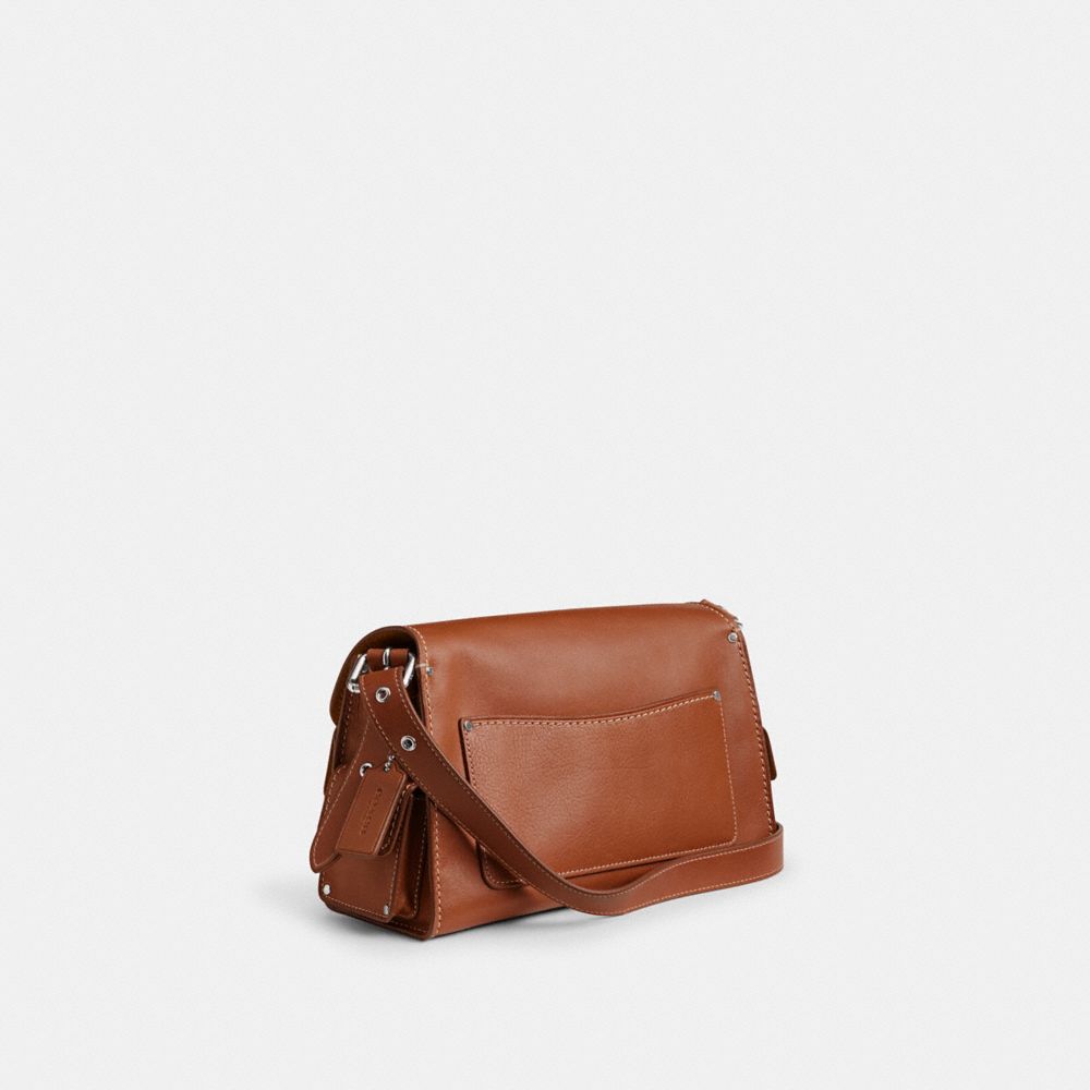 Coach Cargo Turnlock Soft Tabby Silver/Burnished Amber | COH865337