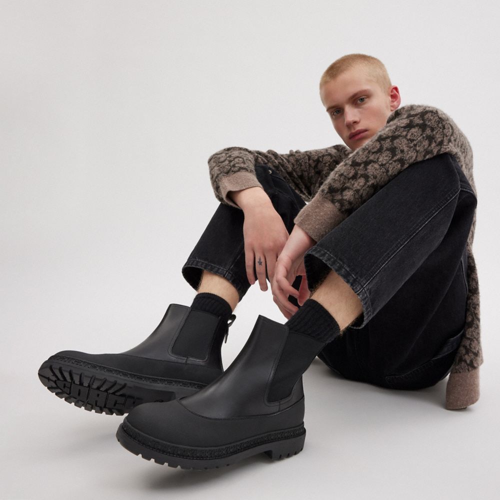 Coach Carver Boot Black | COH866852