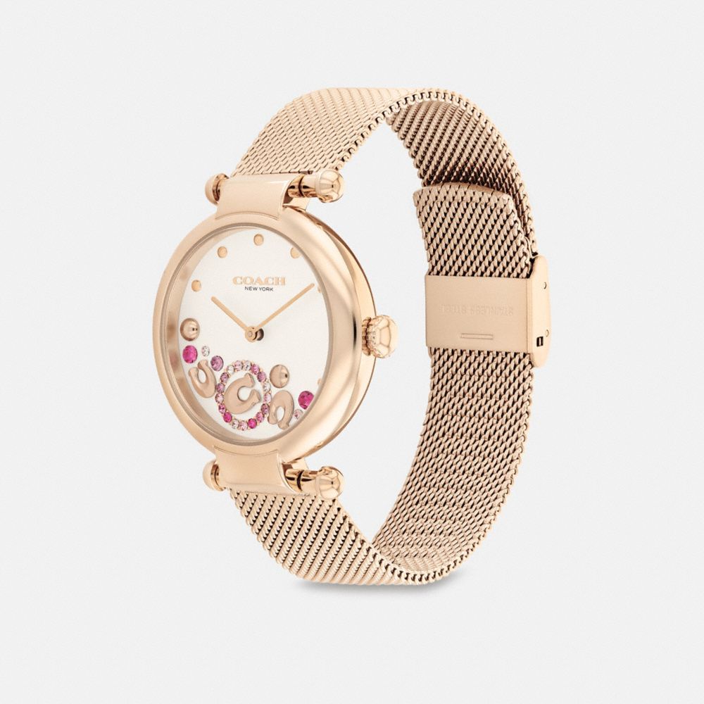 Coach Cary Watch, 34 Mm Rose Gold | COH866244