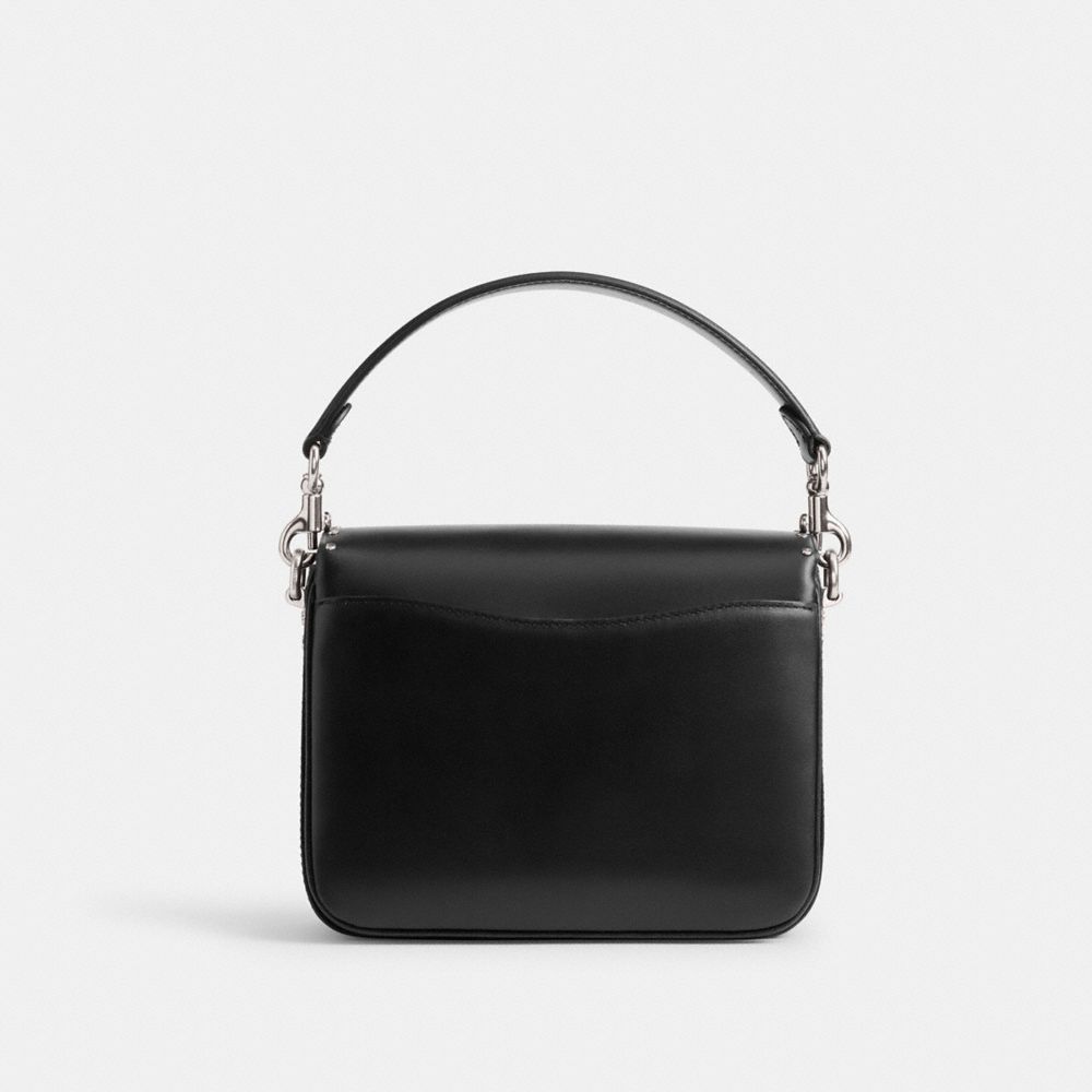 Coach Cassie Crossbody Bag 19 With Rivets Silver/Black | COH865388