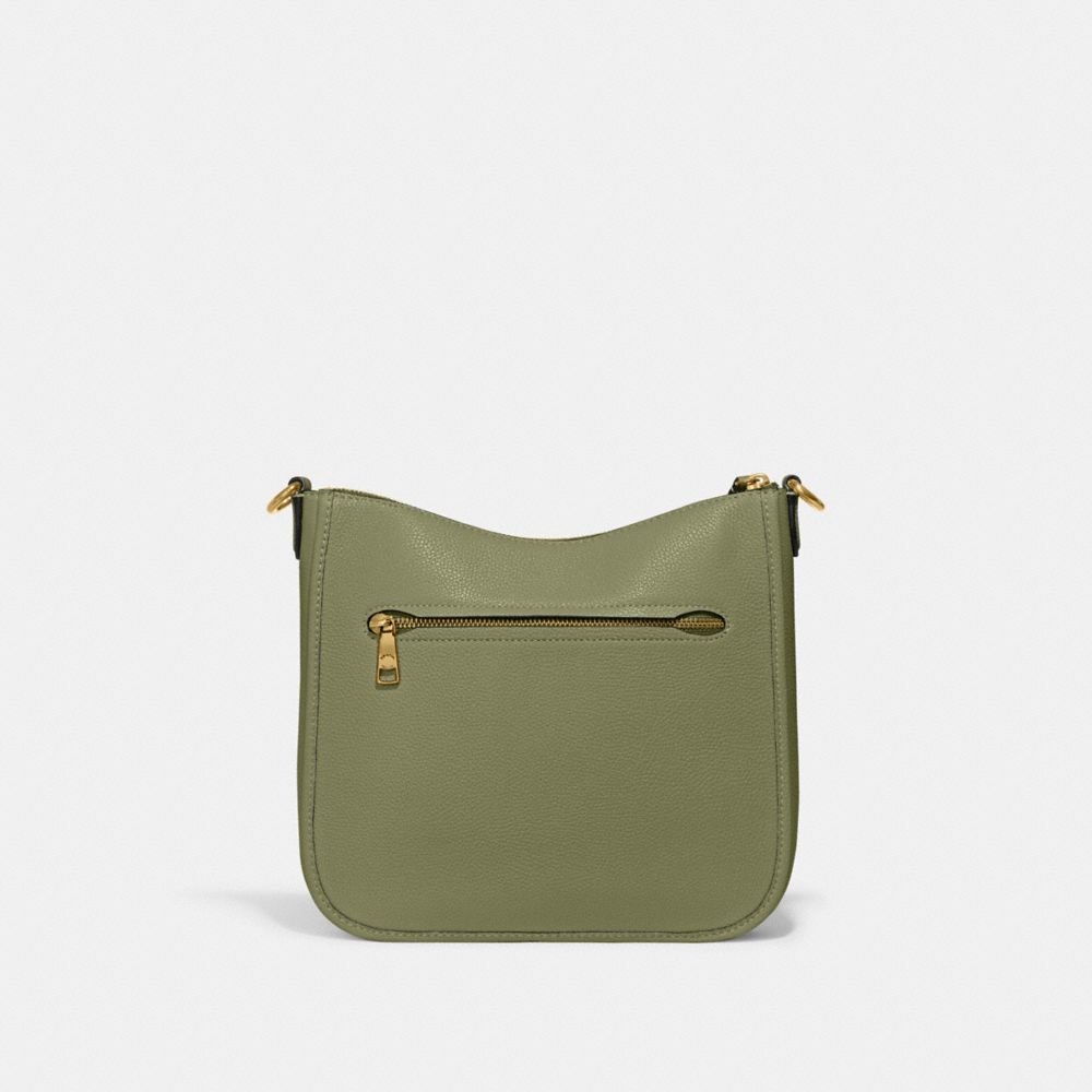 Coach Chaise Crossbody Bag Brass/Moss | COH865402