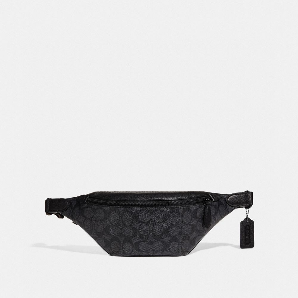 Coach Charter Belt Bag 7 In Signature Canvas Canvas/Charcoal | COH866689