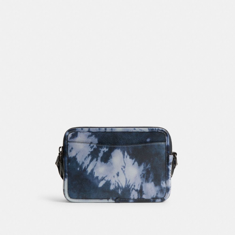 Coach Charter Crossbody Bag 24 With Tie Dye Print Midnight Navy Multi | COH866618