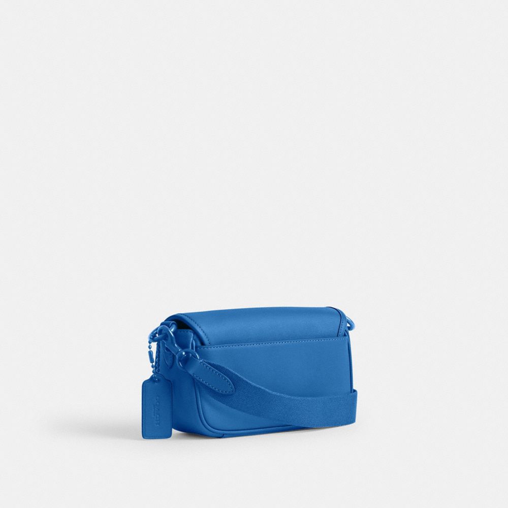 Coach Charter Flap Crossbody 18 Glovetanned Leather/Blueberry | COH866568