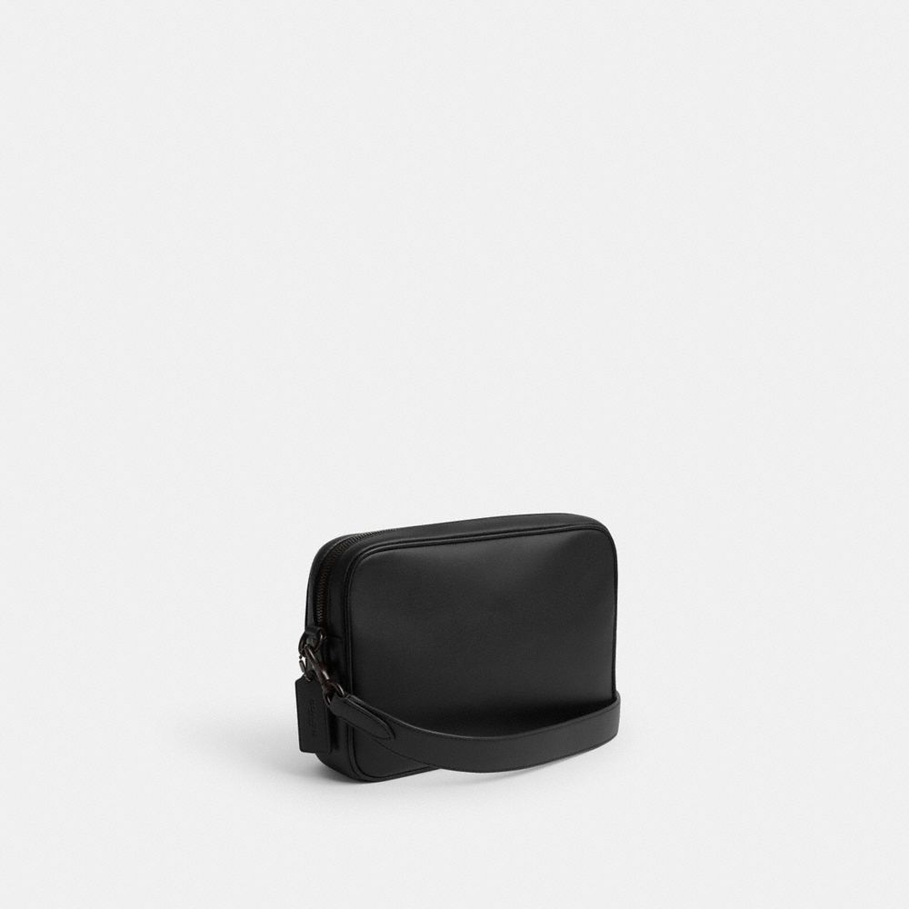 Coach Charter Flap Crossbody 24 Black | COH866613