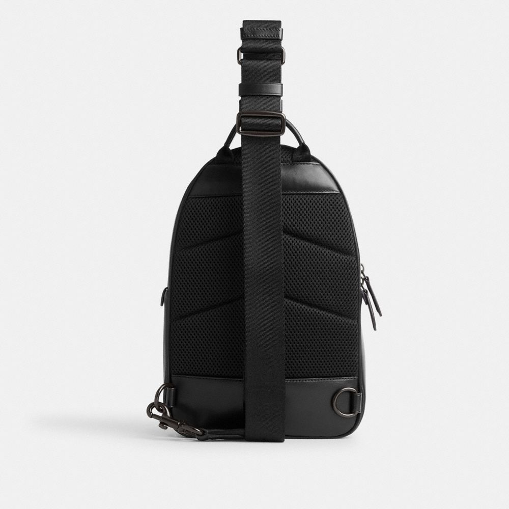 Coach Charter Pack In Signature Canvas Signature Coated Canvas/Charcoal | COH866588