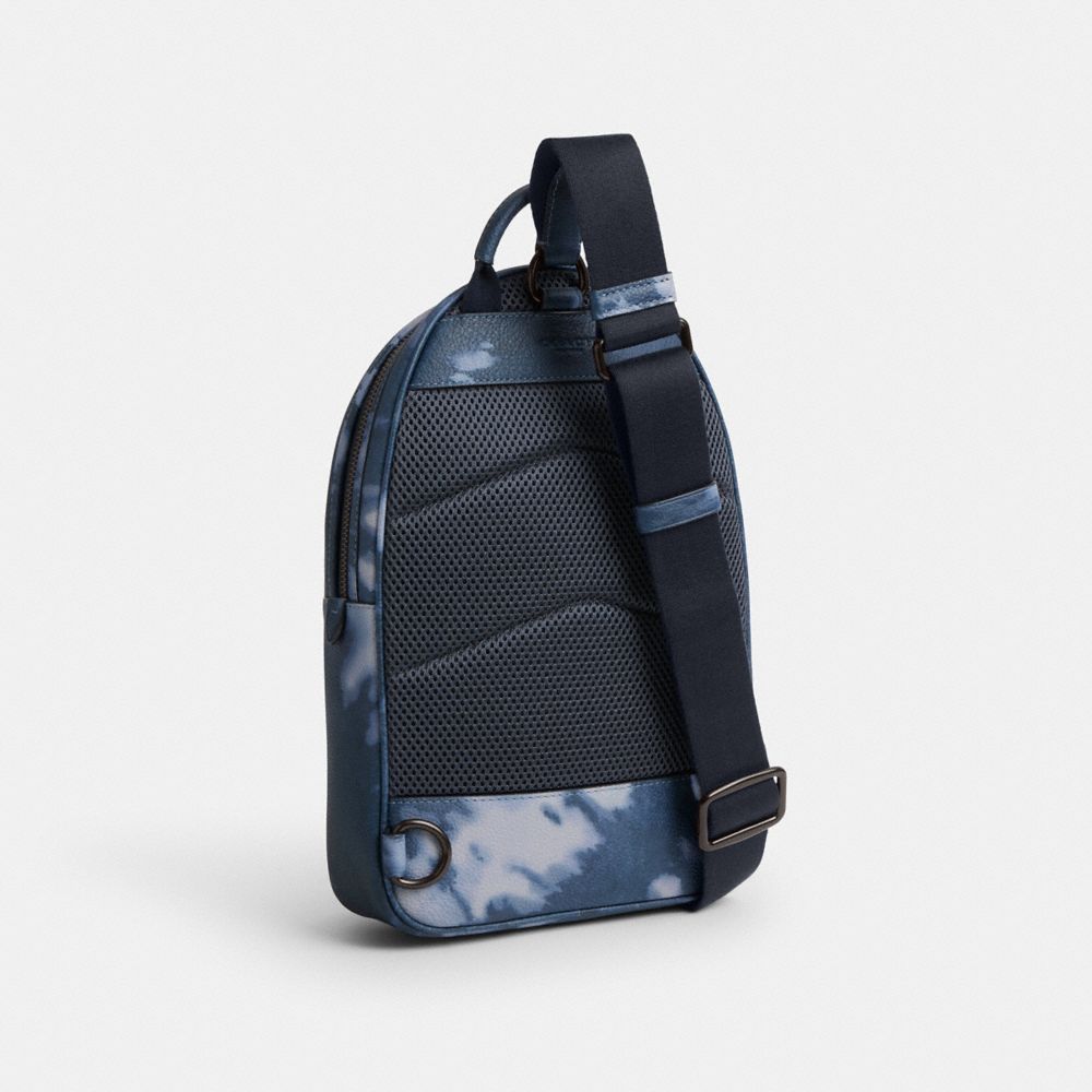Coach Charter Pack With Tie Dye Print Midnight Navy Multi | COH866591