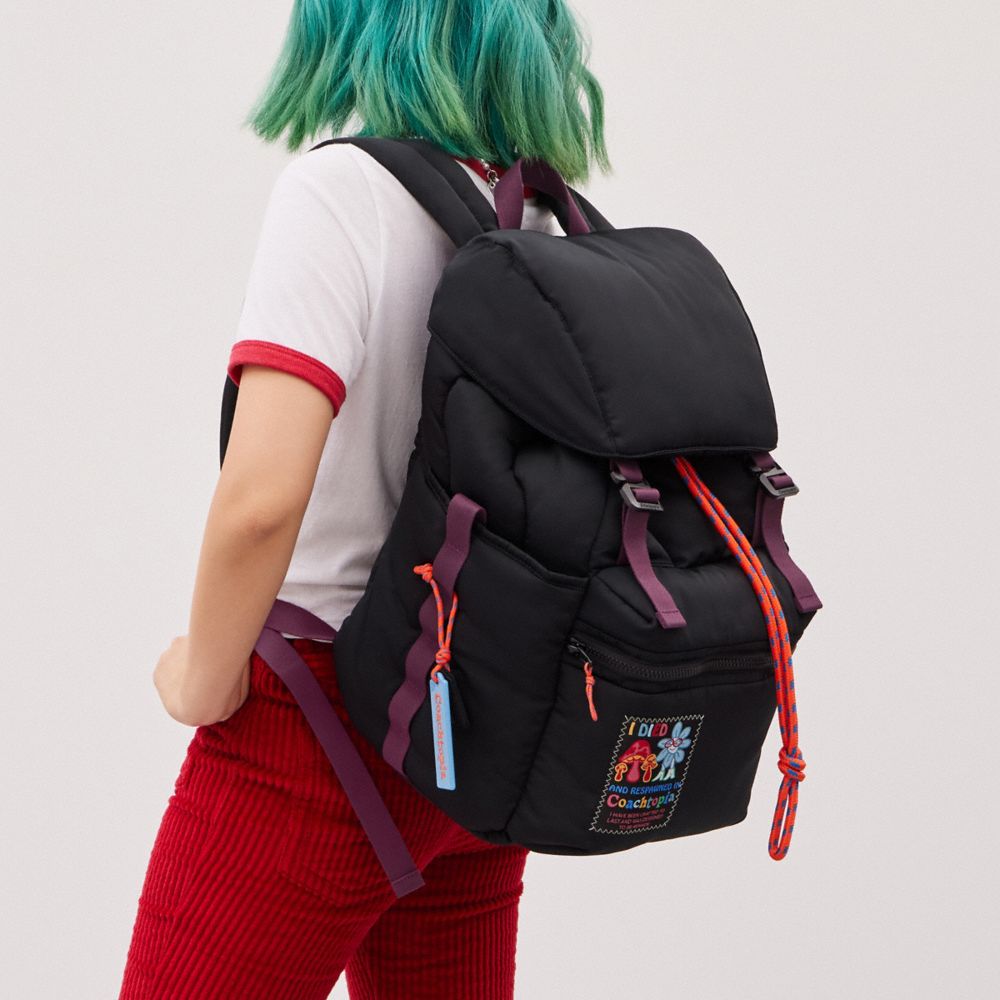 Coach Coachtopia Loop Backpack Black | COH866486