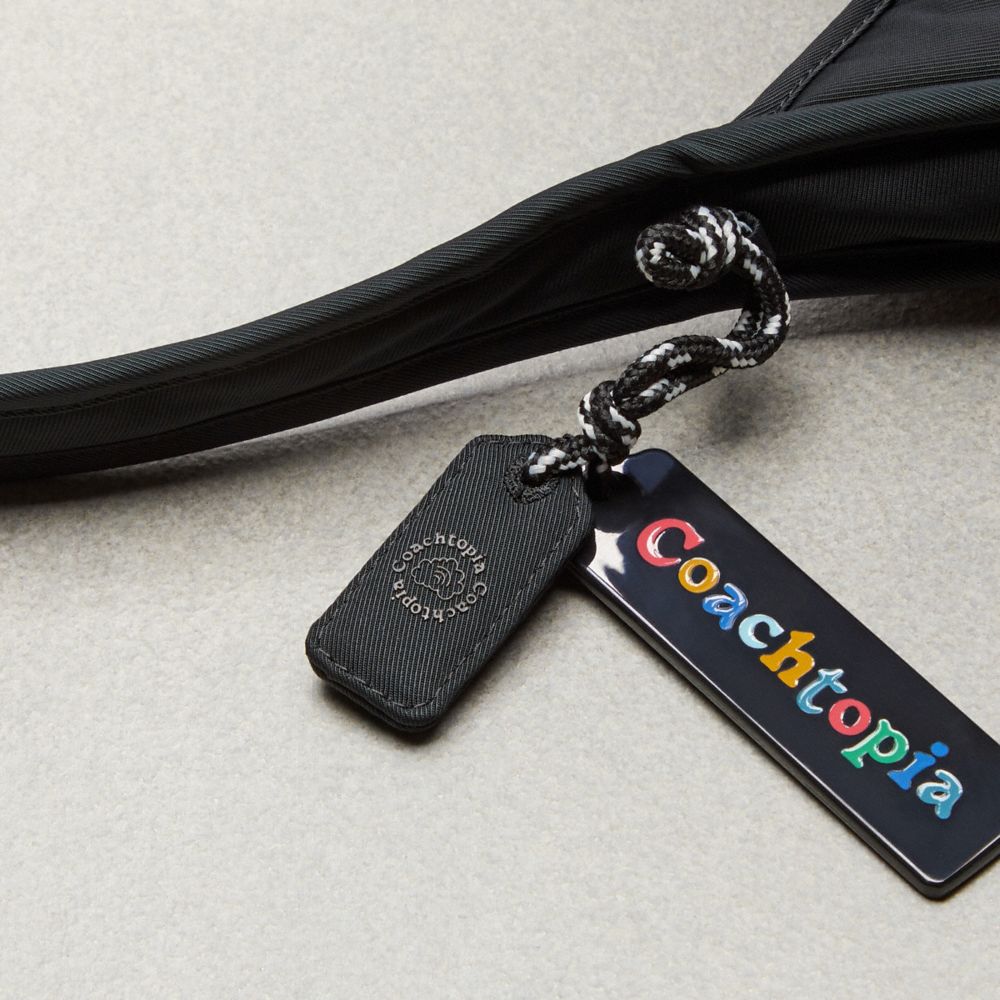 Coach Coachtopia Loop Ergo Bag With Cloud Quilting Black | COH865109