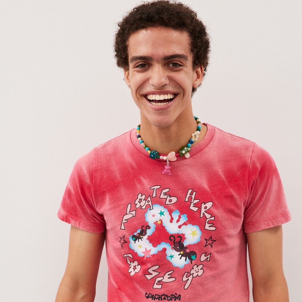 Coach Colorful Charm Necklace Metal Multi. | COH866138