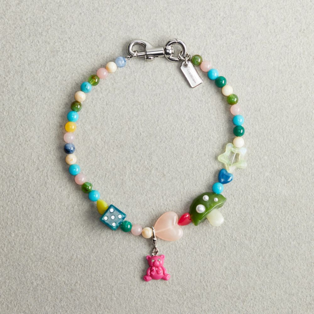 Coach Colorful Charm Necklace Metal Multi. | COH866138
