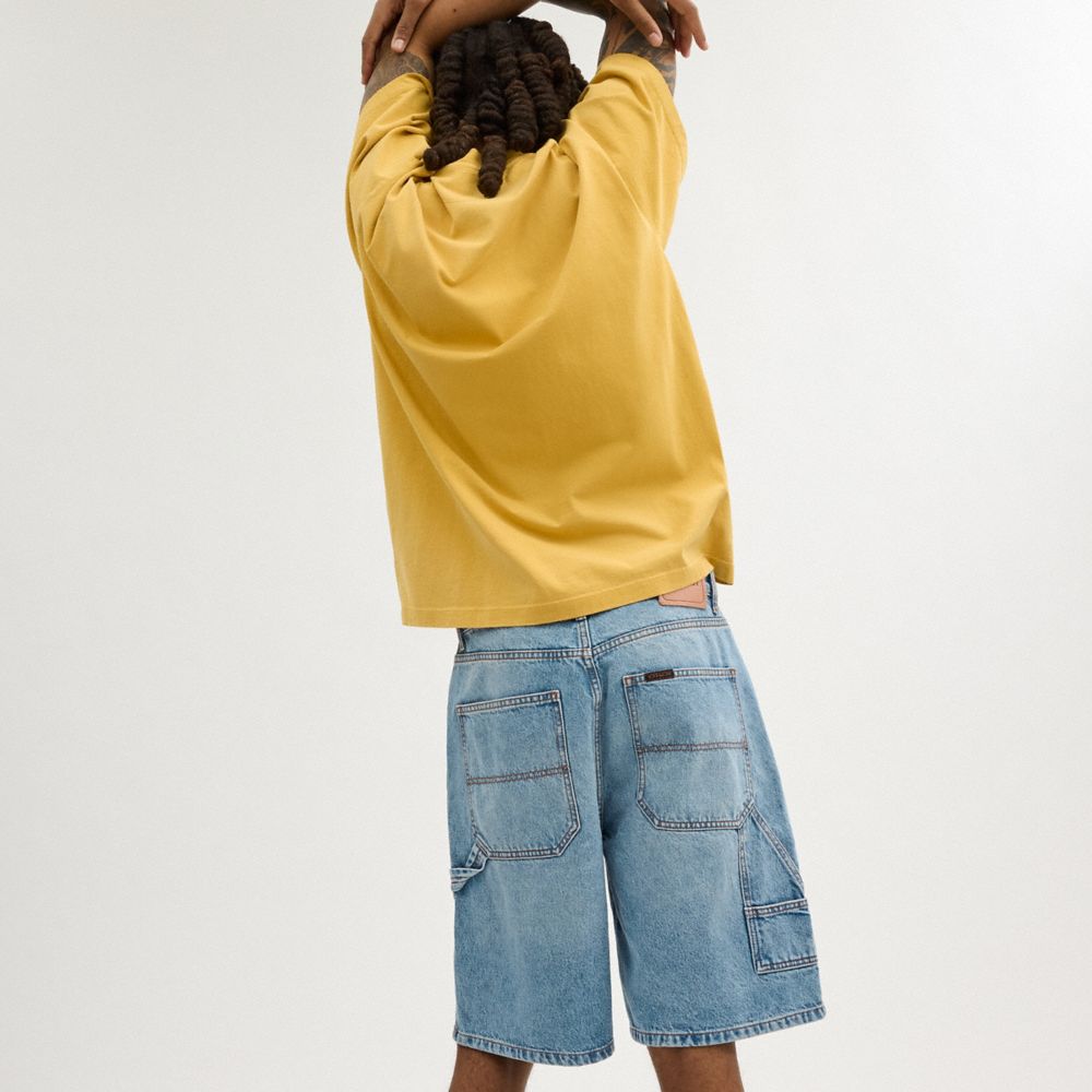 Coach Denim Shorts Light Wash | COH866943