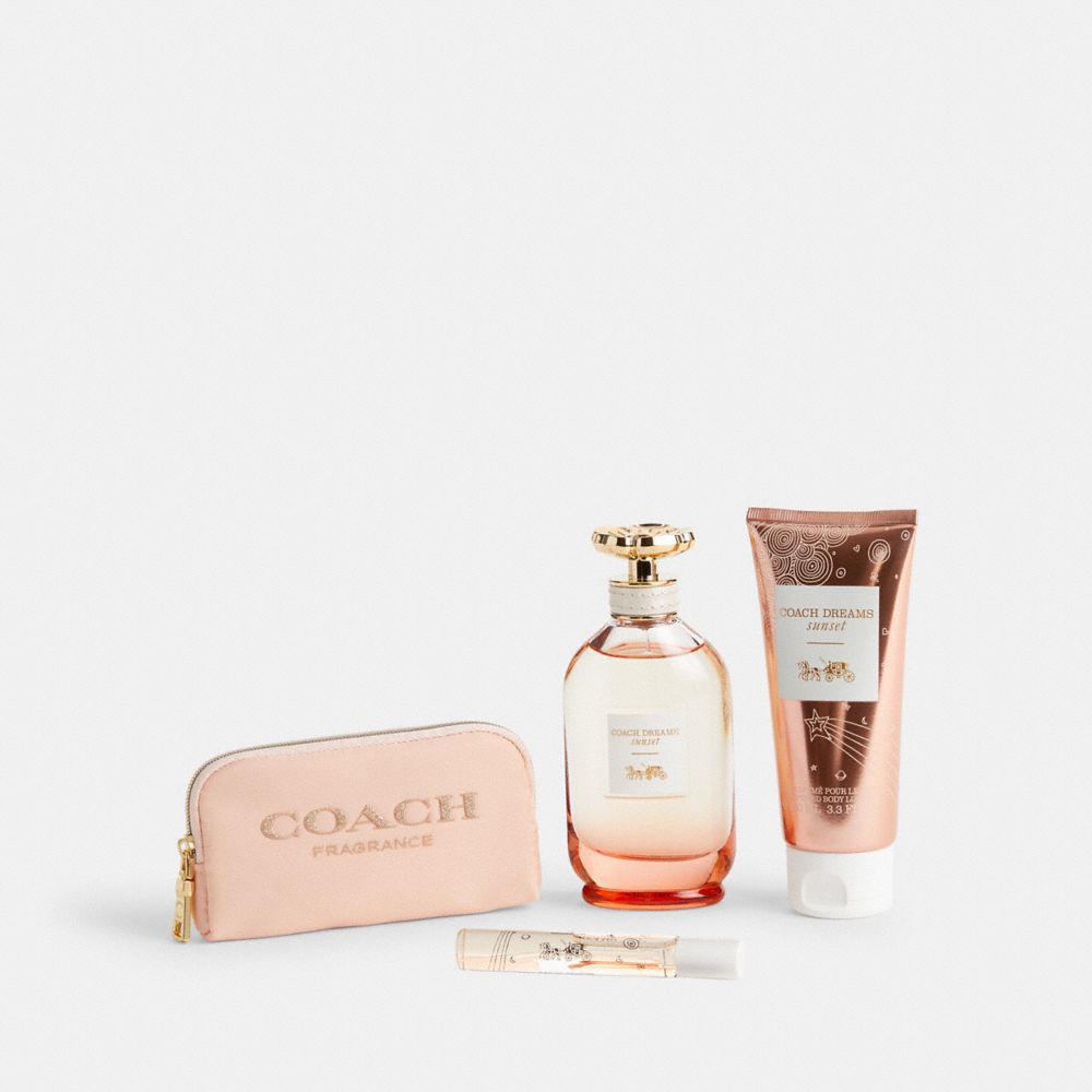 Coach Dreams Sunset Eau De Parfum 4 Piece Gift Set Multi | COH866404