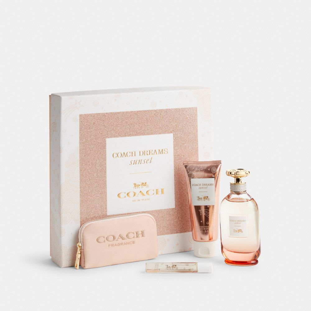 Coach Dreams Sunset Eau De Parfum 4 Piece Gift Set Multi | COH866404