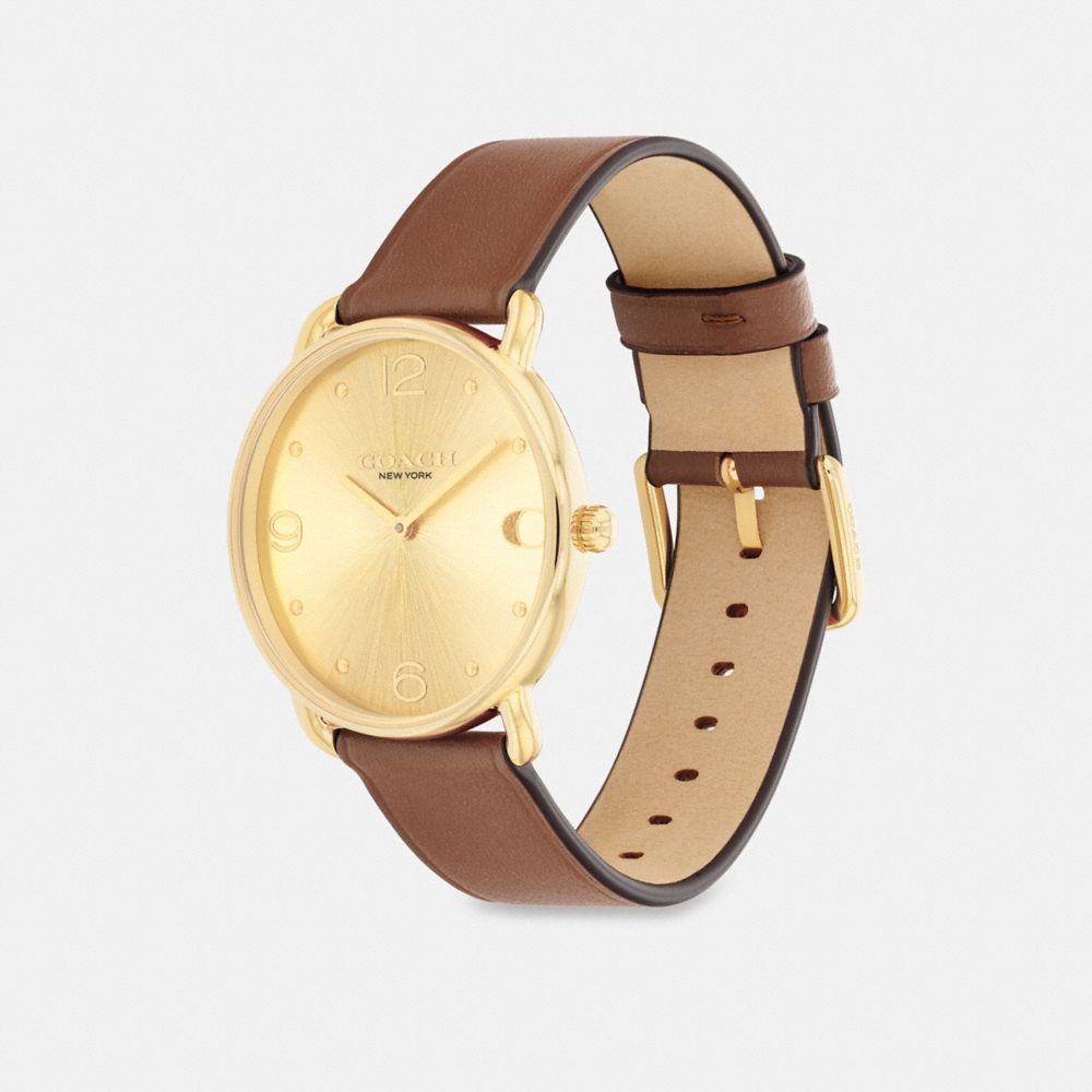 Coach Elliot Watch, 36 Mm Saddle | COH866958