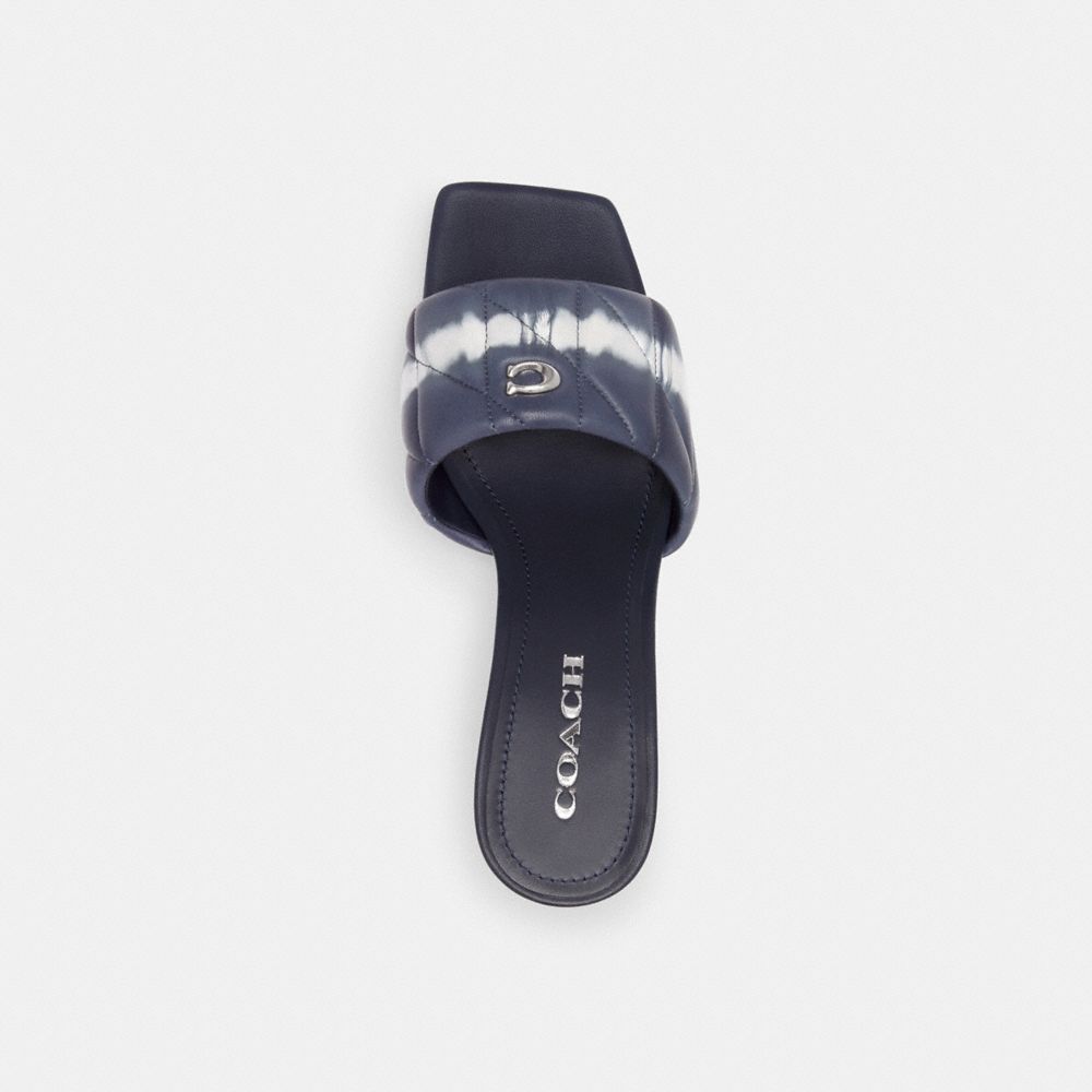 Coach Emma Wedge With Tie Dye Leather/Midnight Navy | COH865906