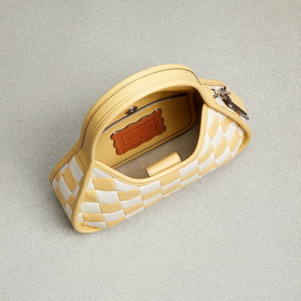 Coach Ergo Bag In Checkerboard Patchwork Upcrafted Leather Upcrafted Leather™/Chalk/Hay | COH865110