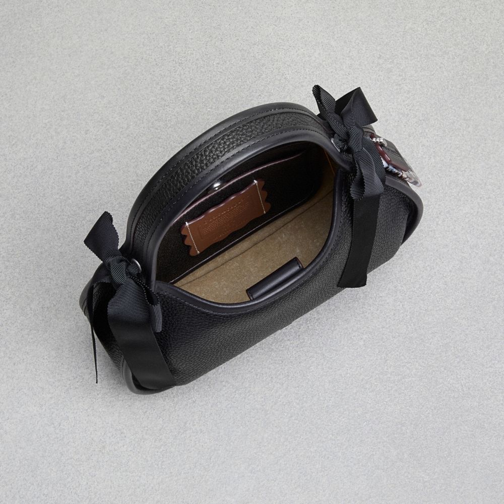 Coach Ergo Bag In Coachtopia Leather: Bows Coachtopia Leather/Black | COH864854
