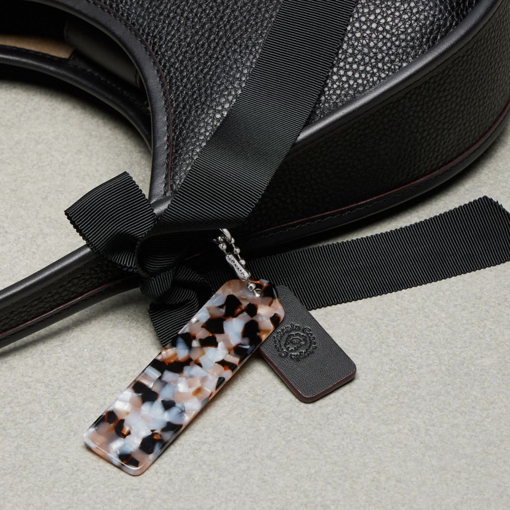 Coach Ergo Bag In Coachtopia Leather: Bows Coachtopia Leather/Black | COH864854