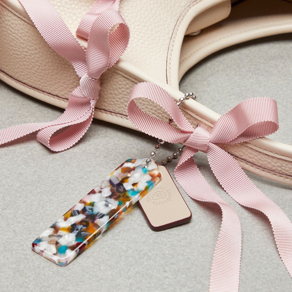 Coach Ergo Bag In Coachtopia Leather: Bows All Over Cloud | COH864867