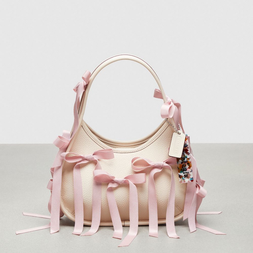 Coach Ergo Bag In Coachtopia Leather: Bows All Over Cloud | COH864867