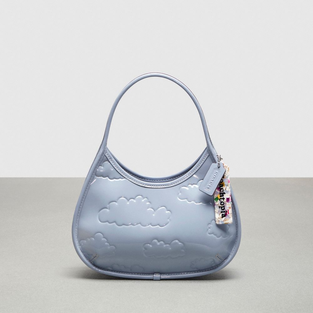 Coach Ergo In Crinkled Patent Coachtopia Leather: Embossed Cloud Print Coachtopia Leather/Twilight | COH865126